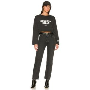 Lovers and Friends The Cropped Crewneck in Beverly Hills